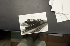 Photo Bundle Lot GDR Steam Locomotive Berlin View Sign Train Station Image 03 Advertising