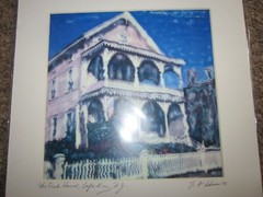 ONE Colorful CAPE MAY NJ BEACH Art Photograph, signed dated PRINT 11×14 matte