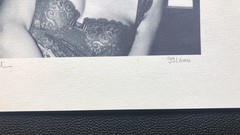 Erotic B/W Photo “Young Girl” Theme 5 Circa 1989 Signed & Limited 99 of 100