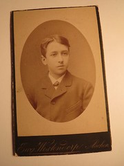 Aachen – 1885 – Otto Winkelmann / Venezuela – school friend of W. Cossmann / CDV