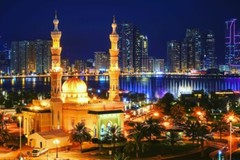 Digital Image Picture Photo Pic Wallpaper Background Water Skyscrapers Temple