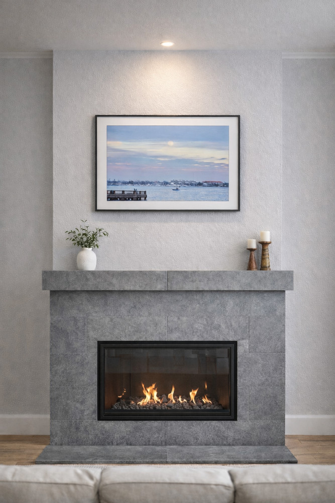 «Moon River» Scenic Wall Art & Prints