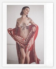 Art nude model Sawyer Instax Wide Instant Film Print