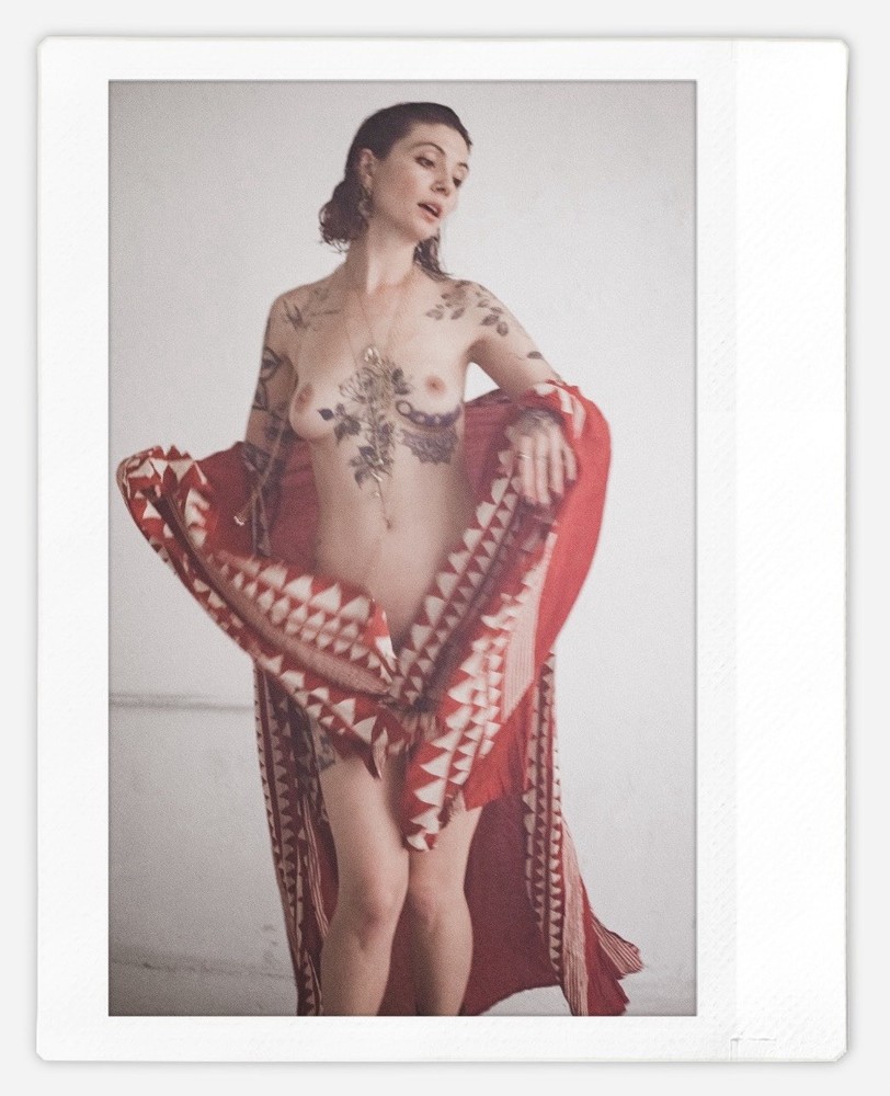 Art nude model Sawyer Instax Wide Instant Film Print
