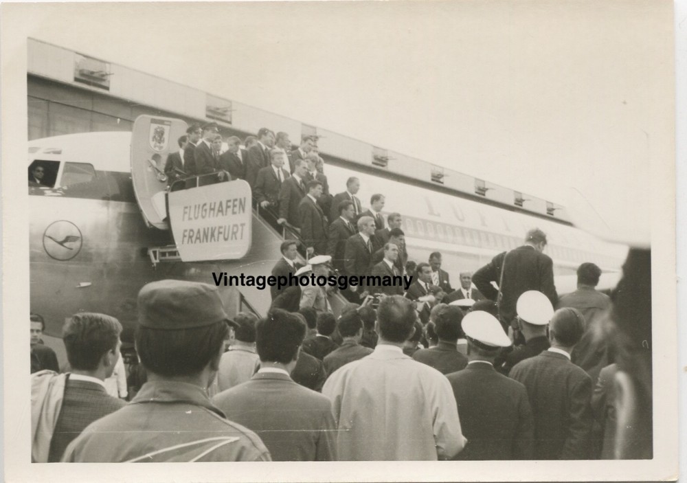 Z5800 Photo 1966 DFB German National Team Football Return England Game