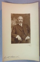 Rare C.H. BLACK Signed EDWARD CURTIS PHOTO ARCTIC CLUB MUG SHOT SEATTLE ALASKA $