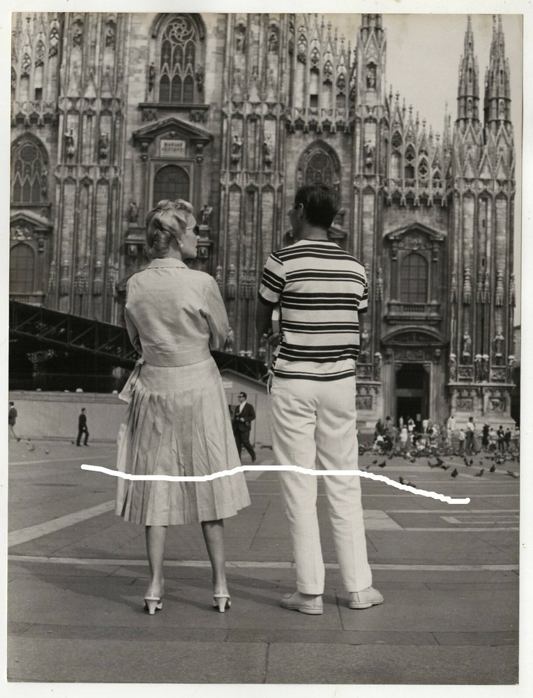 24x18cm Vintage Archiv Foto 1964 Barbara Hutton Woolworth in Italien photo B