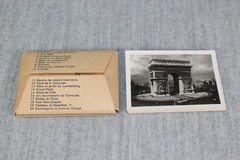 PARIS VINTAGE PHOTOGRAPHS Souvenir Photo Booklet Travel Postcard 1950s Mixed Lot