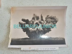 Photograph Photo WW1 Explosion