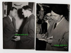 Photos GDR III World Festival 1951 press photos Pablo Neruda friendship