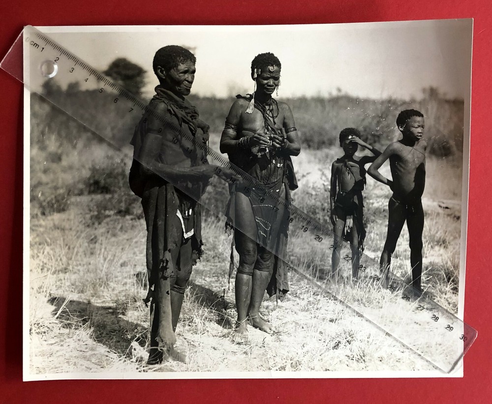 Large Photo Africa South Africa Karakwise Types Native Children Mother (F19853