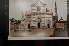 Photo Album Italy View Florence Tuscany Church Santa Groce Monument Building