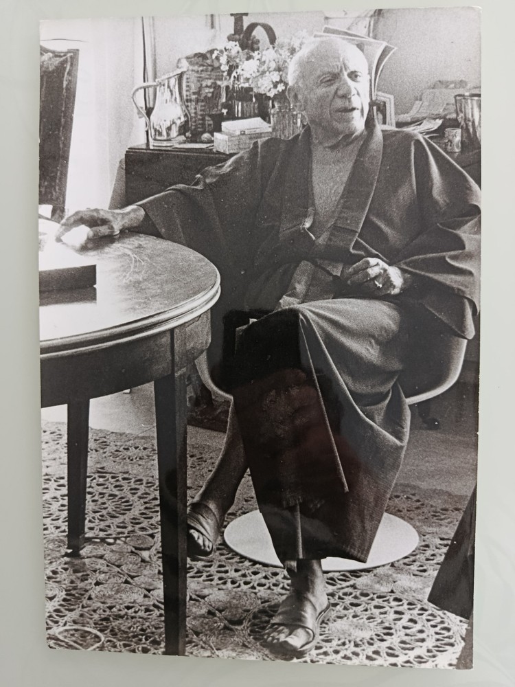 Original Vintage Photo by Lucien Clergue Pablo Picasso