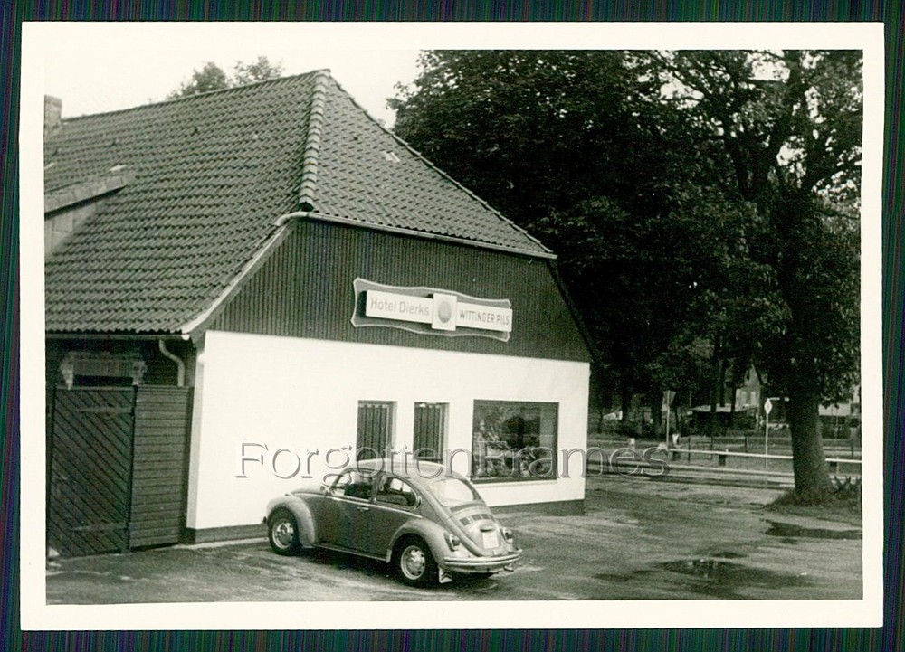 Photo VW Beetle Hotel Dierks in Dedelstorf Beetle Vintage Beer Wittinger Pils