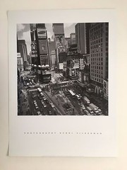 HENRI SILBERMAN ,’TIMES SQUARE AFTERNOON’, AUTHENTIC 2003 ART PHOTO PRINT