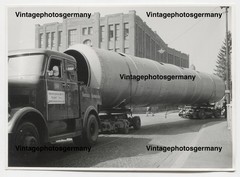 G1908 Photo 1950s Truck Kaelble Heavy Transport Heavy Duty Federal Railroad Railway