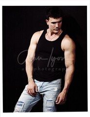 11 X 8.5 Alan Lyon Original Male Photo gay interest (2) Phil jeans