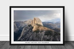 Half Dome Photography Print: California Yosemite Landscape National Parks Photo