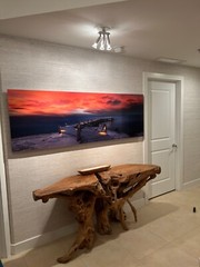 Peter Lik «Enchanted Jetty» Beach HUGE 6.5 Feet (2M) Picture with LOA