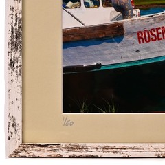 MICHAEL RAY Original Vintage Signed LI Seascape Fishing Boat Photograph Print