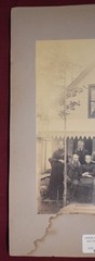 Antique Family Portrait Black and White Photograph, Leslie Hindman Auctioneers