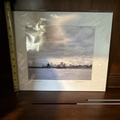 Richardson Signed «Memphis Skyline» Color Cityscape Photo 11×14 Matted Original