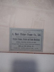 New Orleans Tinted Colored Photographs 1900s – Marx Art Store Detroit Photo Deco