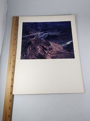Grand Canyon Art Photography Matted National Parks Vtg