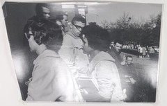 Gilles SWINKELS: Integration, University of Georgia, 1961 / CIVIL RIGHTS / Stamp