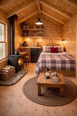 8*10 cozy cottage house photo print warm beautiful home wall art decor bedroom