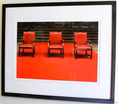 THE NEW YORK TIMES PHOTO COLLECTION REPRINT 2011 RED TRIO OZIER MUHAMMAD FRAME