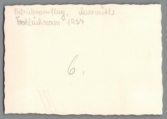 4 photos company outing 1957 Auermühle Ratingen collection vintage F1282