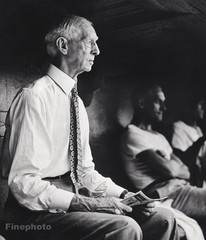 1948 Vintage CONNIE MACK Baseball Manager Sport Photo Art PHILIPPE HALSMAN 16×20