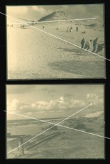 10 orig. Photo 1933 Glider Aircraft Green Post Island of Sylt Bruch, Aviation
