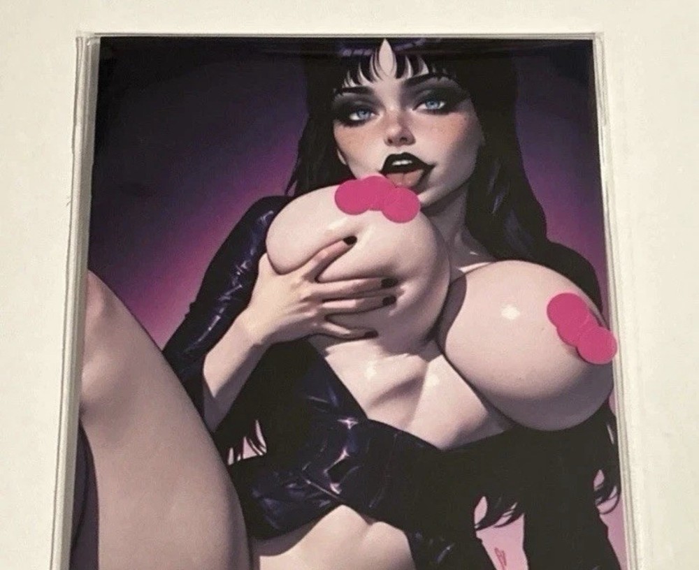 Elvira Fantasy of Cosplay Comic 2026 Virgin Variant LE 100 RARE SHIPS NOW