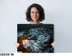 Yin and Yang Ocean Waves, Maine Cerca Trova limited edition Fine Art Photography