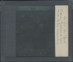 The Good Samaritan, Jesus, Photo Glass Plaque, Black & White, Positive 8.5×10 Cm