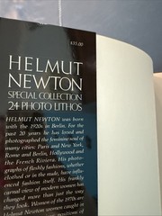 🎈Super RARE! Helmut Newton – Special Collection 24 Photo lithos, First Ed, 1979