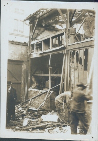 Photo France, chemical accident in a factory, explosion, 1st WW – 11541223
