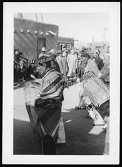 Taos Pueblo – Circa 1950s – Native American New Mexico USA – Historical Photo 12x8cm