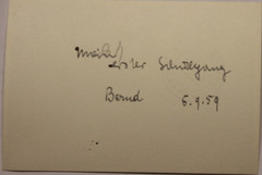 Photo 1959 boy boy 2 school entry sugar cone enrollment vintage G21