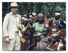 Old Photo Researchers in Africa, 1950s, 1960s, 12x18cm