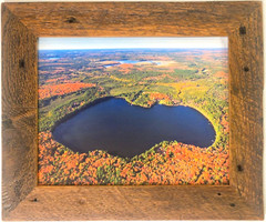 Lone Stone Lake, Oneida County, Three Lakes, Wisc. Aerial Photo. Frame Optional.