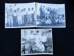 (3) 1940’s Original Photographs of Ship Crew San Pedro CA by Anderson – Markell
