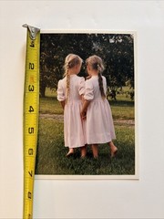 Bill Coleman Amish COUNTRY ART Photograph BFF Children Girls FRIENDS SISTERS