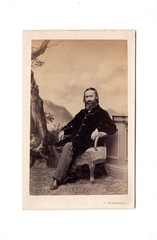 Carl Mahlknecht CDV Photo Karl Vesque Freiherr von Püttlingen – Vienna 1860s