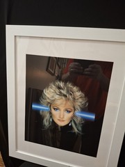 Bonnie Tyler record cover photo shoot 18 / 23 framed and ready to hang