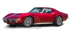 1971 Chevrolet Corvette Mille Miglia Red Limited Edition Print 8″ x 10″ Photo
