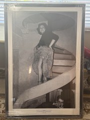 «Regina» Framed Matted Black & White Photo By Sherwin J Ernst 33”x48”