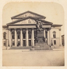 Albumin on Cardboard – View of Munich – Circa 1870s